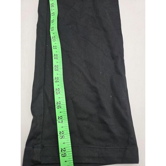 Perk Pants Mens 35x30 Black Slim Fit Stretch Casual Chino Trousers Modern - Picture 7 of 8